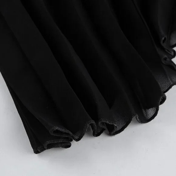 Pleated Detail Tube Mini Dress - Picture 14 of 14